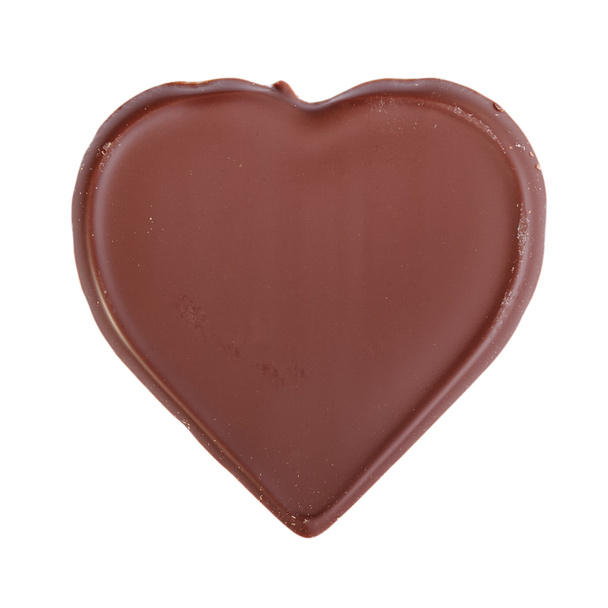 チョコレート ハート - 写真・画像