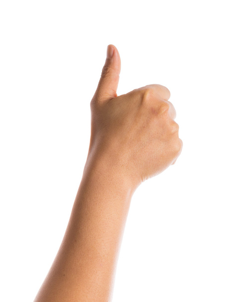 hand with thumb up - Photo, image