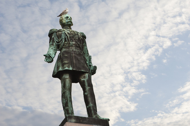 Helsinky: socha Alexandra ii - Fotografie, Obrázek