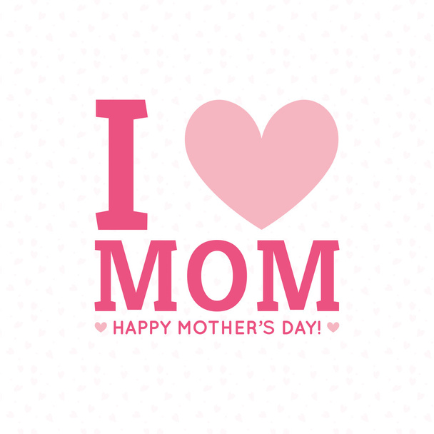 Happy Mothers day - Vetor, Imagem