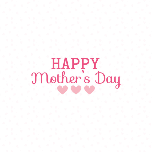 Happy Mothers day - Vector, Image