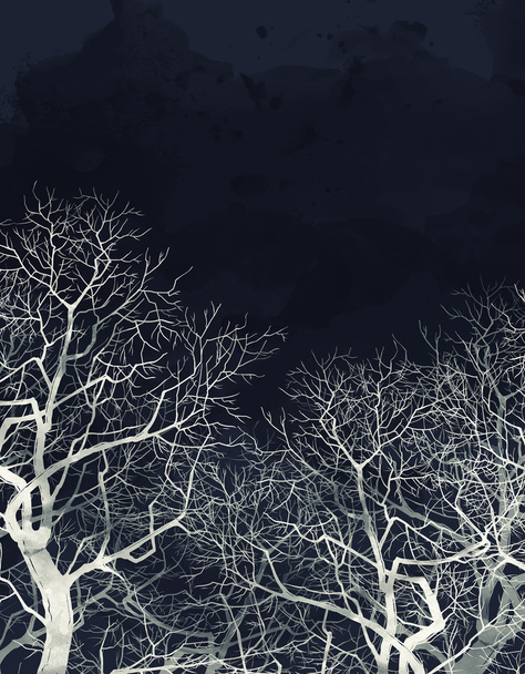 весенние голые деревья
 - Фото, изображение