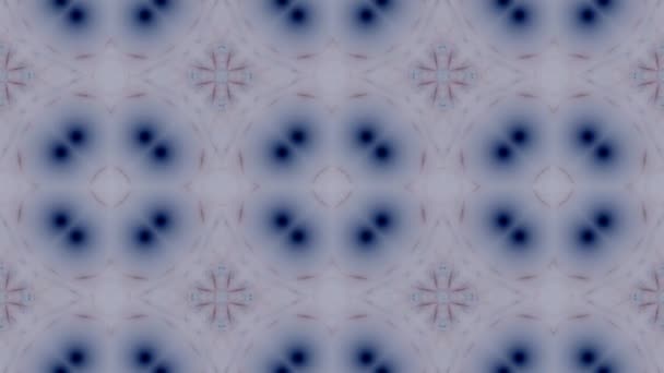 Mozaika fraktal geometrycznej kalejdoskopie  - Materiał filmowy, wideo