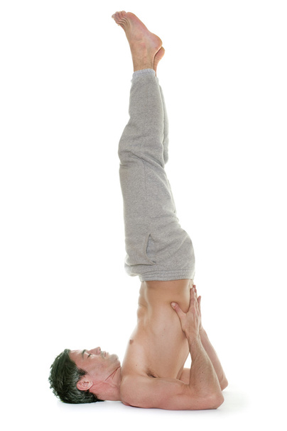 Yoga yapan adam - Fotoğraf, Görsel