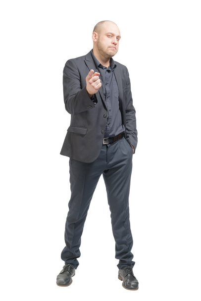 Neoholený holohlavý muž - Fotografie, Obrázek