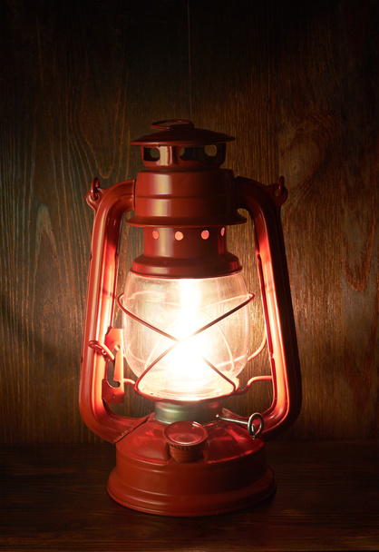 Lâmpada de óleo de querosene lanterna
 - Foto, Imagem