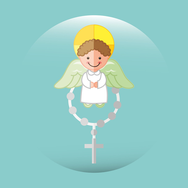 roztomilý andělé design - Vektor, obrázek