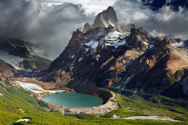 Monte Fitz Roy, Patagonia, Argentina
 - Foto, immagini