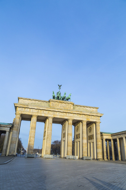 Brandenburg gate of Berlin, Germany - Photo, Image