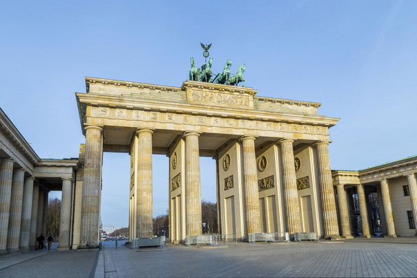 Πύλη Βρανδεμβούργου στο Βερολίνο, Γερμανία - Φωτογραφία, εικόνα