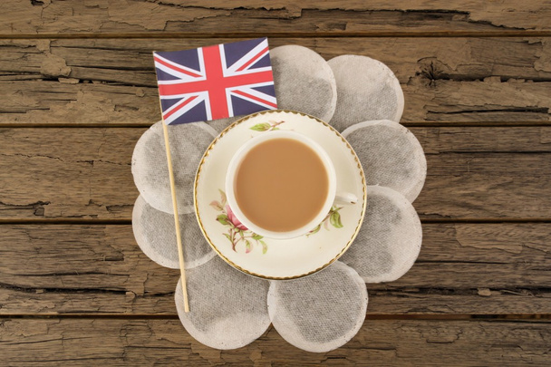 Английский чай и пакетики
 - Фото, изображение
