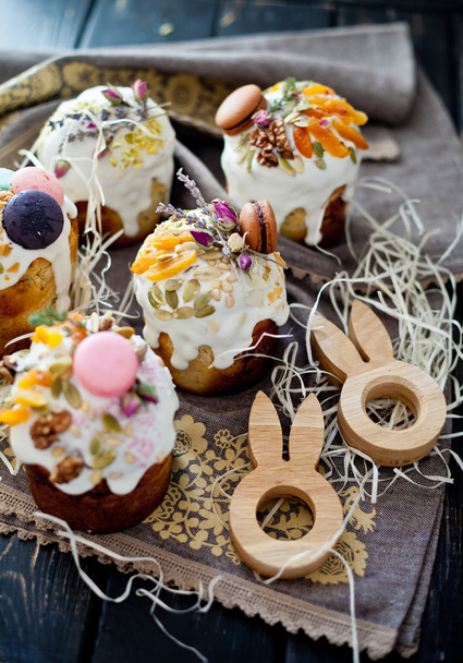 Húsvéti ukrán díszített sütemények - Fotó, kép