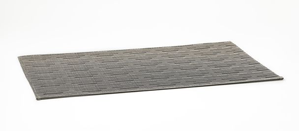 Прямокутний сірий килимок столу
 - Фото, зображення