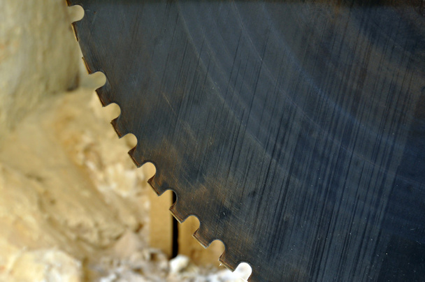 roestige snijden wiel industriële cilinder - Foto, afbeelding