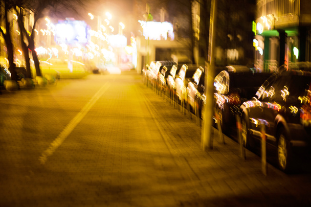 Відкладена дорога в нічний час. Тло
 - Фото, зображення