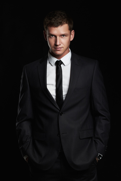 handsome Man in suit  - Photo, Image