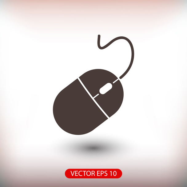 Computer mouse icon - Vector, afbeelding