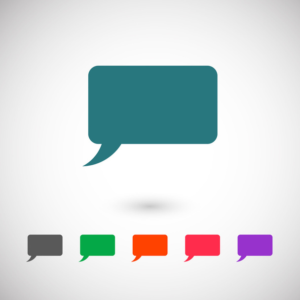 Speech bubble icon - Вектор, зображення