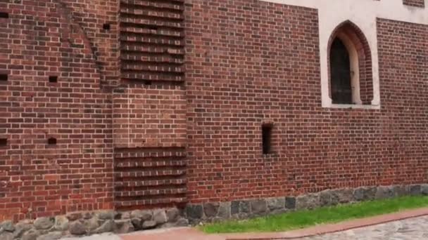 Castello dell'Ordine Teutonico a Malbork, Polonia - Filmati, video