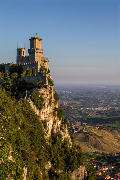 The most ancient fortress of San Marino-Rocca della Guaita. Italy. - Foto, imagen