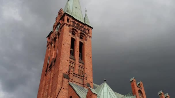 Kirche St. Bobola in Bydgoszcz, Polen - Filmmaterial, Video
