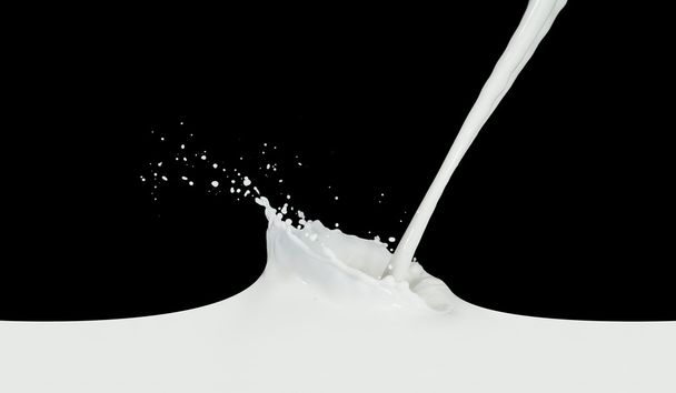 Milk splash - Valokuva, kuva