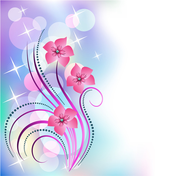 Floral background - Vetor, Imagem