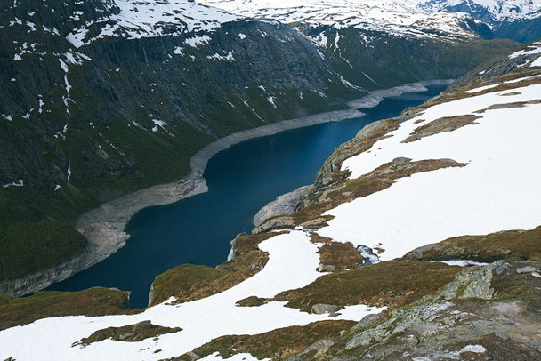 Ringedalsvatnet tó, Norvégia - Fotó, kép