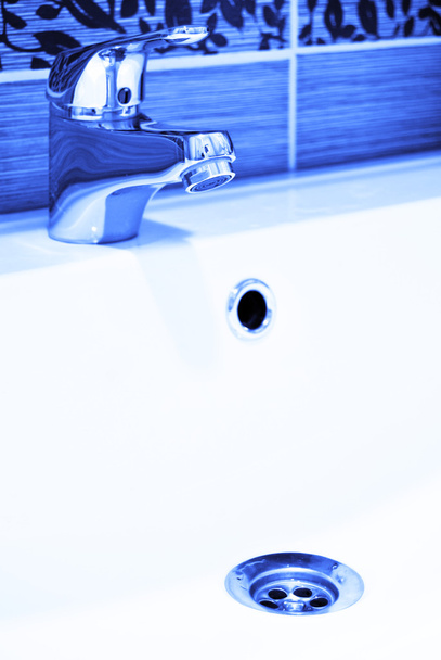 Modern fürdőszoba csaptelepek - Fotó, kép