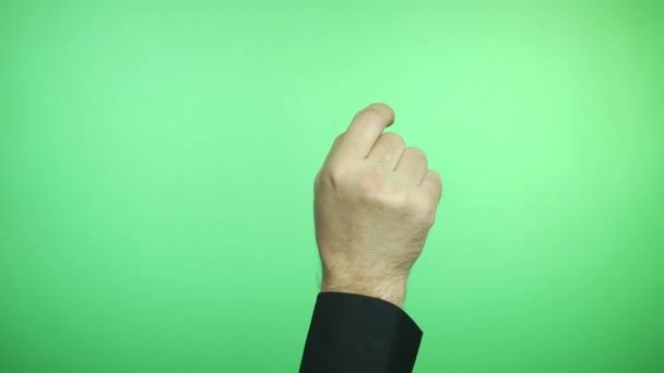 зелений фон Ручні жести
 - Кадри, відео
