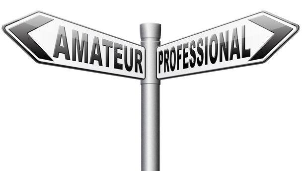 professional or amateur - Photo, Image