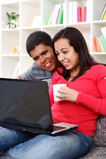 Couple browsing internet - Photo, Image