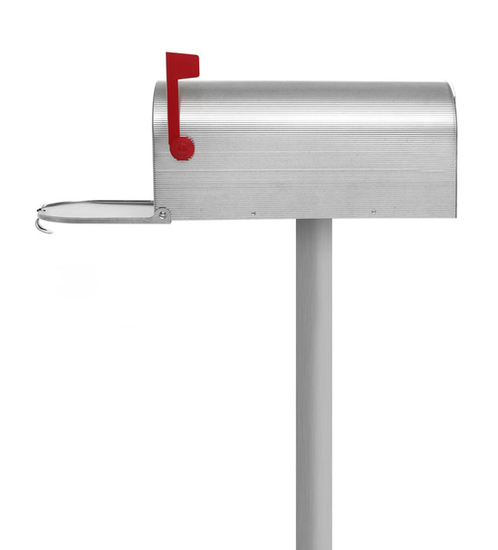 Skrzynka pocztowa na biały - Zdjęcie, obraz