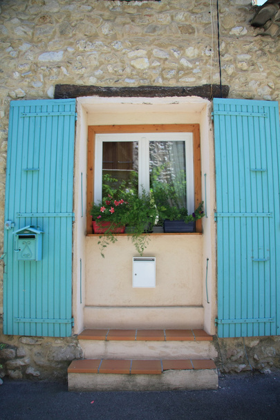 Window in the Provence, France - Foto, afbeelding