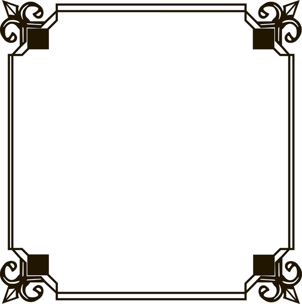 Прямоугольная и проектная рамка
 - Вектор,изображение