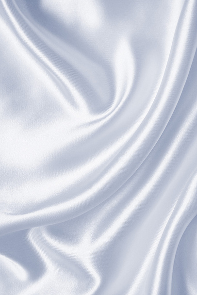 Smooth elegant grey silk or satin as wedding background   - Фото, изображение