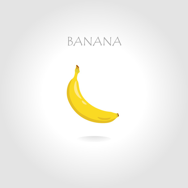 Banana vector illustration - Vektor, Bild