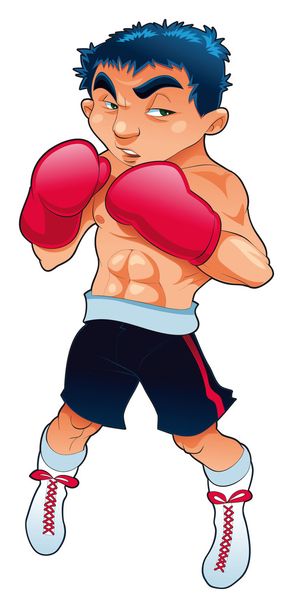 Boxeur - ベクター画像