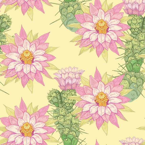 Seamless vector floral pattern. - Vektor, Bild