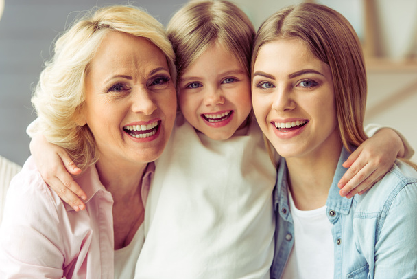 Granny, mom and daughter - Photo, Image