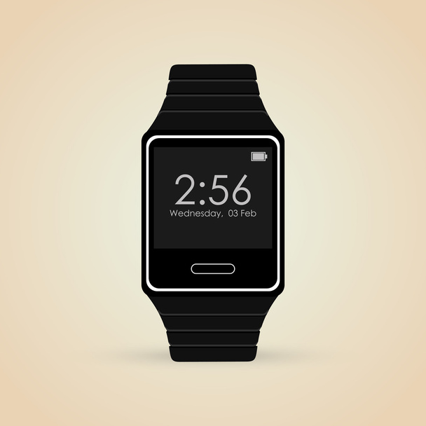 Икона дизайна часов Smart, векторная иллюстрация
 - Вектор,изображение