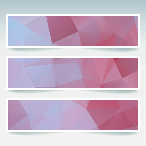 Set of banner templates  - Vector, Image