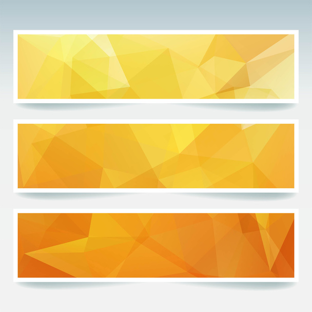 Horizontal banners set  - Vector, imagen