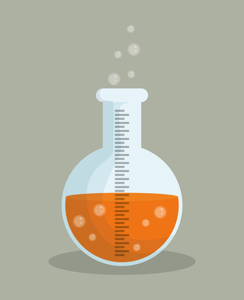 Graphic design of Chemical Laboratory , vector illustration - Vector, Image