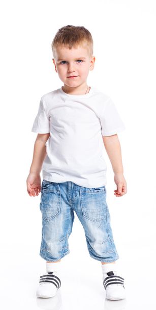 Little fashionable boy - Foto, afbeelding