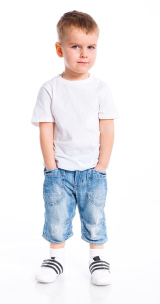 Little fashionable boy - Foto, immagini