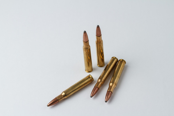 .Cartouches de fusil de chasse de calibre 30-06
 - Photo, image