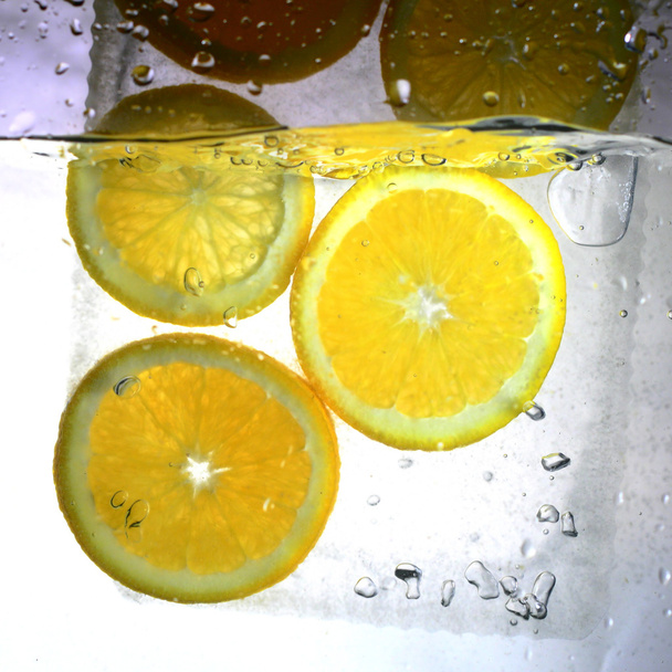 Ice orange - Φωτογραφία, εικόνα