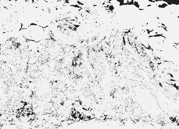Texture Overlay For Your Design. Black and white grunge backgrou - Vector, Image