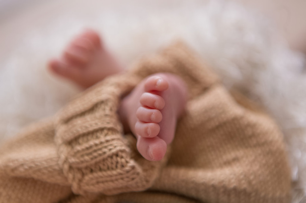 baby legs newborn - Foto, imagen